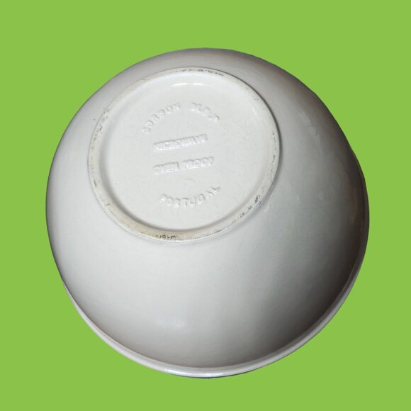 Vintage Cordon Bleu Pottery Mixing Bowl Large 9 3/4" x 5 3/4" - Picture 6 of 7